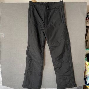 Vintage Sportina Mens Black Medium Ski Snow Pants Retro 90s Y2K